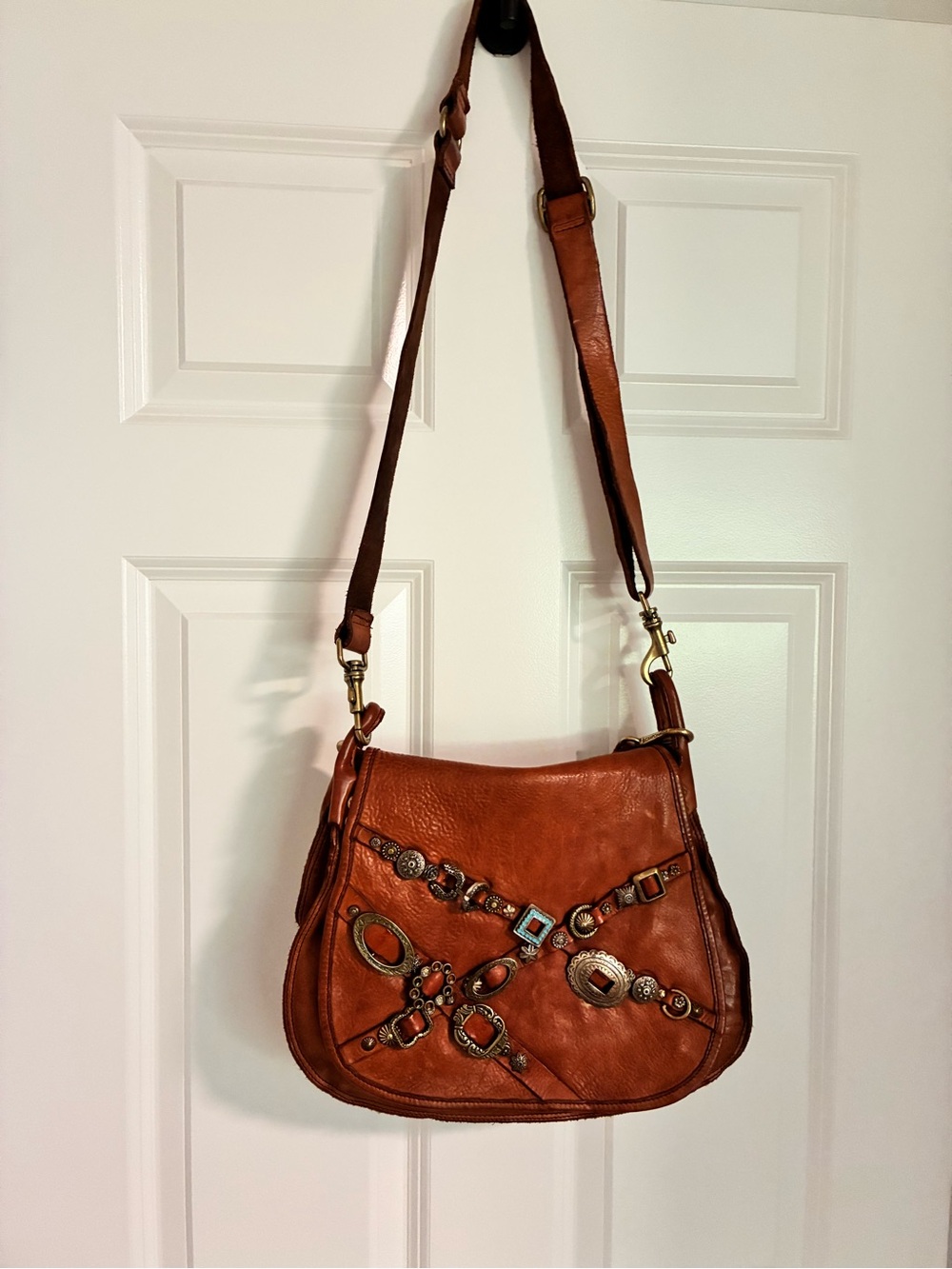 Campomaggi x Free People Saddle Bag